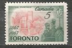 Canada : 1967 : Y et T n 396