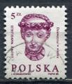 Timbre POLOGNE 1985  Obl  N 2798   Y&T  Personnage  