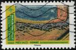 France 2021 Oblitr Used Mosaque de paysages Prs Sals Somme Y&T 1952