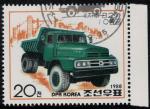 Core du Nord 1988 Oblitr Transports et mtiers Camion Benne de Chantier SU