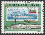 Timbre oblitr n 2780(Yvert) Hongrie 1981 - Marine, bateau  vapeur