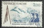 France 1986; Y&T n 2422; 2,00F, bicentenaire de l'ascencion du Mont-Blanc