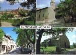  FUVEAU (13) en Provence - 4 vues diverses, circule