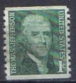 Etats Unis 1968 - USA -  YT 816a  - Thomas Jefferson 3 Prsident  des U.S.A.
