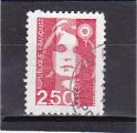 Timbre France Oblitr / Cachet Rond / 1991 / Y&T N2715 - Marianne Bicentenaire