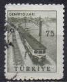 TURQUIE N° 1437A o Y&T 1959-1960 Train électrique