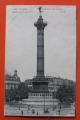 CP 75 Paris - Place de la Bastille Colonne du 14 Juillet (timbr 1907)