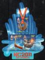 Nlle-Caldonie 2011 - 14 Jeux du Pacifique, symboles, bloc-feuillet - YT BF44 