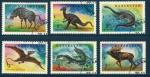 Bulgarie 1994 - oblitr - 6 timbres dinosaures