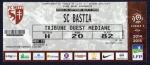 Ticket Billet FC METZ - SC BASTIA Stade Saint Symphorien Ligue 1 Saison 14.15