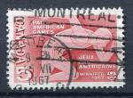 Timbre CANADA 1967  Obl  N 393  Y&T   Atlhtisme 