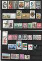 Etats Unis  - ensemble de 35 timbres   oblitrs