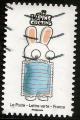 1885 - Srie "lapins crtins" - oblitr - anne 2020