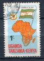 Timbre Est Africain KENYA UGANDA TANZANIE 1975  Obl N  294  Y&T              