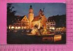 CPM  ALLEMAGNE, BAD-WURT, FREUDENSTADT : Marktplatz; Rathaus, Neptunbrunnen
