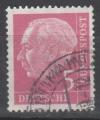 ALLEMAGNE FEDERALE N 64 o Y&T 1953-1954 Prsident Thodore Heuss