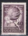 Autriche / 1947 / Centenaire du tlgraphe  / YT n 693 **