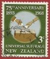 Nueva Zelanda 1968- Aniversarios. Y&T 473. Scott 412. Michel 489.