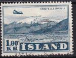 islande - poste aerienne n 27  obliter - 1952