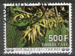 **   COMORES    500 F  1977  YT-T17  " Timbre taxe "  (o)   **