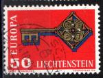 Liechtenstein 1968; Y&T n 446; 50r, Europa, cl