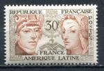 Timbre FRANCE 1956  Neuf *  N 1060   Y&T   Amiti France Amrique