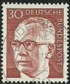 Alemania 1970-73.- Presidente Heinemann. Y&T 509. Scott 1031. Michel 638.