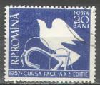Roumanie 1957 Y&T 1509    M 1643    Sc 1153    Gib 2505