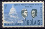Timbre Rpublique TOGO 1962 Neuf  * N 366 Y&T Personnage