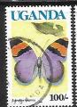 Ouganda - Y&T n 615a - Oblitr / Used -