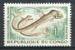Timbre Rpublique du CONGO  1961 - 64  Neuf **  N 143  Y&T  Poissons 