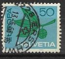 Suisse - 1965 - YT   n  758  oblitr,
