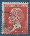 N°178 Pasteur 90c rouge oblitéré