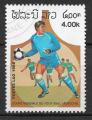 LAOS - 1986 - Yt n 696 - Ob - Coupe du monde football Mexique