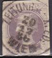 AUTRICHE timbre pour journaux n 10 de 1867 oblitr