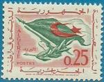 Argelia 1963.- Bandera. Y&T 371**. Scott 298**. Michel 396**.