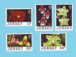 JERSEY FLEURS ORCHIDEES 1988 / MNH**