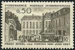 Francia 1963.- Conferencia Postal. Y&T 1387**. Scott 1064**. Michel 1437**.