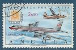 Angola Poste arienne N26 Centenaire du timbre d'Angola - Avions oblitr