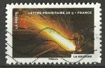 France 2012; Y&T n aa752; lettre 20g, le feu; la soudure