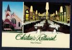 Etats Unis Carte Postale CP Postcard Christian's Restaurant New Orleans