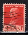 Cuba / 1953 / Dr Francisco Carrera Justiz / YT n 384, oblitr