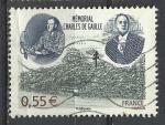 France 2008; Y&T n 4243; 0,55 Mmorial Charles de Gaulle