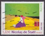 Timbre oblitr n 3762(Yvert) France 2005 - Tableau de Nicolas de Stal