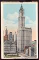 CPSM  USA  NEW YORK Woolworth Building
