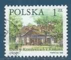 Pologne N3551 Architecture - Krzeslawicach oblitr