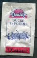 Trophe DADDY  Chantilly Juin 1993 Sachet Sucre Poudre Daddy vide