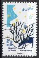 France 2021; YT n aa 2067; L.V., timbre de Nol, animaux divers, fond bleu