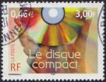 nY&T : 3376 - Le disque compact - Cachet rond