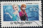 France 2023 Disney 100 ans d'histoires  partager La Reine des Neiges Y&T 2330